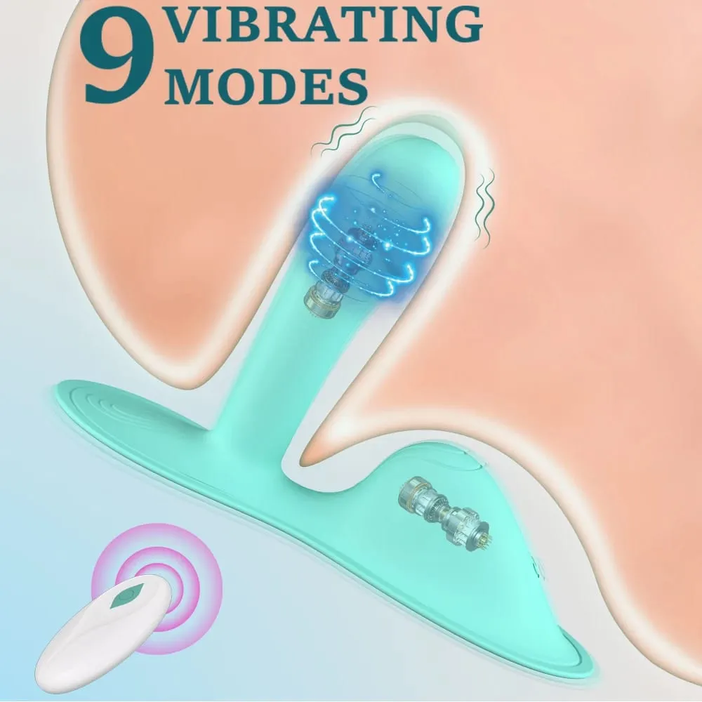 Almofada wearable vibrador app controle remoto 9 modos clitoral g-ponto massageador estimulador masturbador feminino brinquedo sexual para mulher