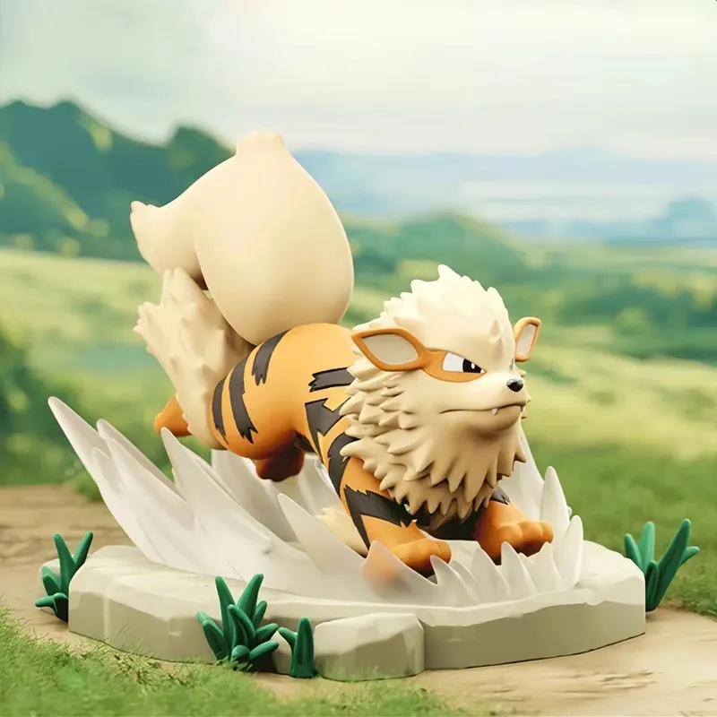 Genuine Pokemon Anime Action Figures Call Of Duty GK PVC Charizard Blastoise Arcanine Lapras Venusaur Dragonite Christmas Gift
