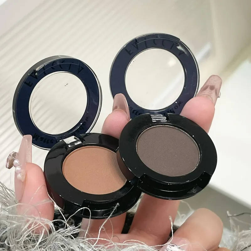 Sombra fosca única com pincel, cor de baixa saturação sob os olhos, maquiagem multiuso, ideal para presentes de férias — image 4