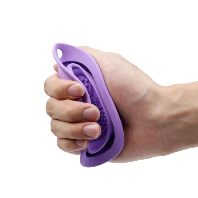Escova de maquiagem de silicone limpador dobrável escova de cosméticos tigela de limpeza em pó puff beleza esponja tapete de lavagem escovas almofada de purificador