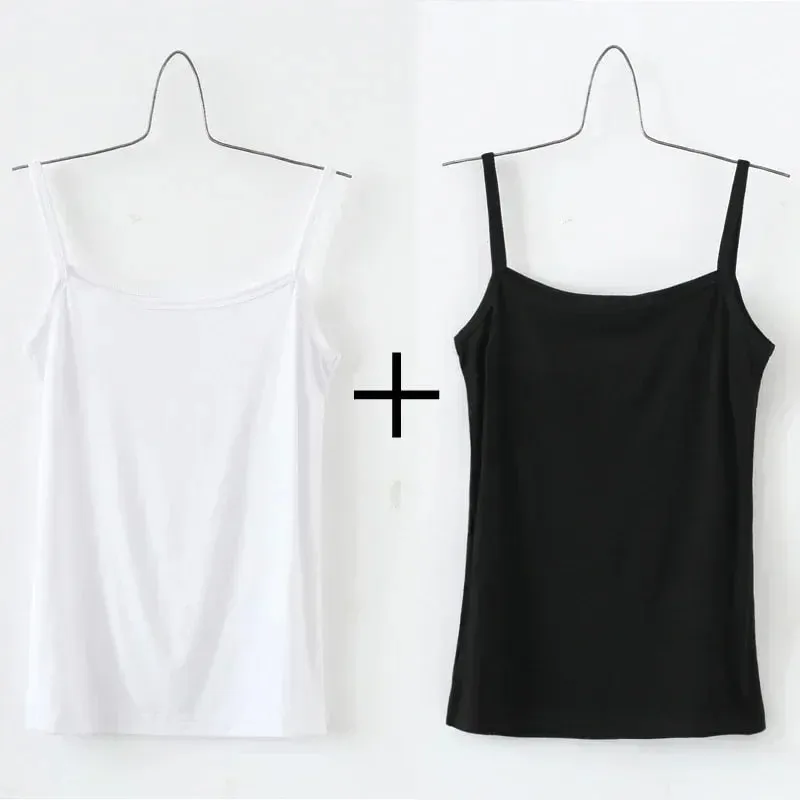 Camisolas básicas femininas, tops curtos sem mangas, bralette, tops de cor sólida, colete skinny, regata de emagrecimento, roupa íntima