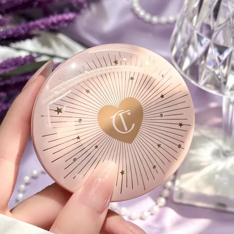 Charlotte Tilbury Setting Spray 16H à prova d'água sem peso e varinha de contorno misturável edificável e sombra 12Pan intensamente pigmentada