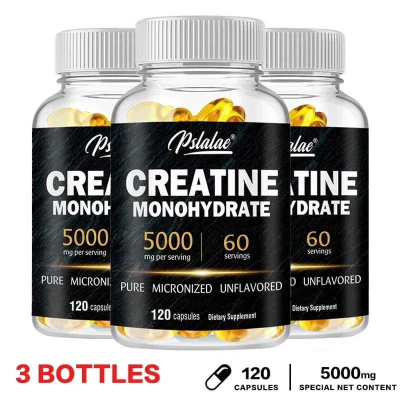 Creatine Monohydrate - Improves Athletic Performance Strength Endurance and Muscle BuildingSupplements