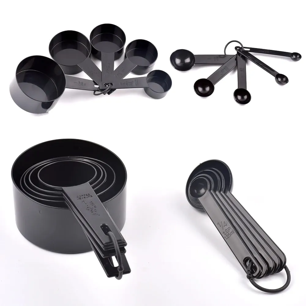 Copo medidor e colher 5/10 peças conjunto de ferramentas de cozinha doméstica podem ser usados ​​para armazenar cozinha