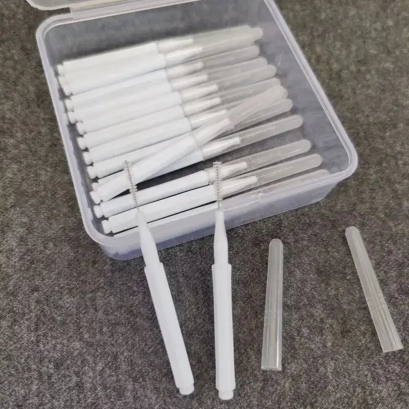 Portátil mini escovas de sobrancelha descartável cílios sobrancelha levantamento escova aplicadores lash extensão pente beleza maquiagem ferramentas