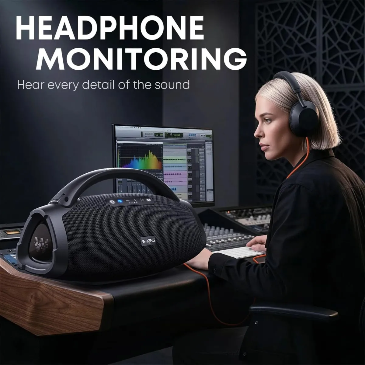 330W Peak 無線音箱大型藍牙揚聲器 7.5 吋重低音/IPX7 防水派對戶外重低音