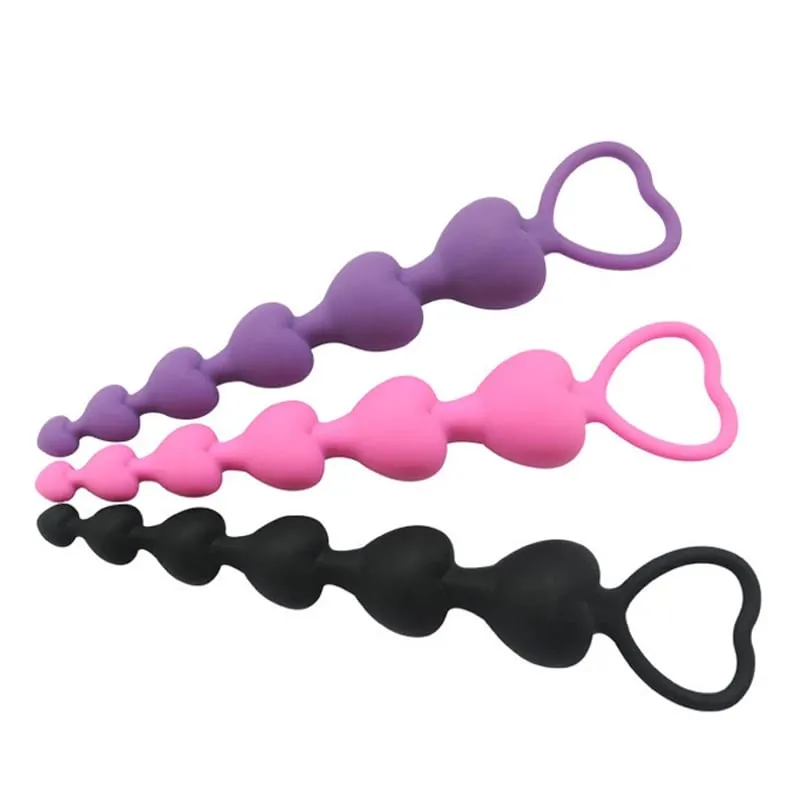 Plugue anal para iniciantes, plugue confortável para bunda, anel de coração, brinquedo sexual para iniciantes, explorar o jogo anal, mulheres, homens, estimular o efeito orgásmico