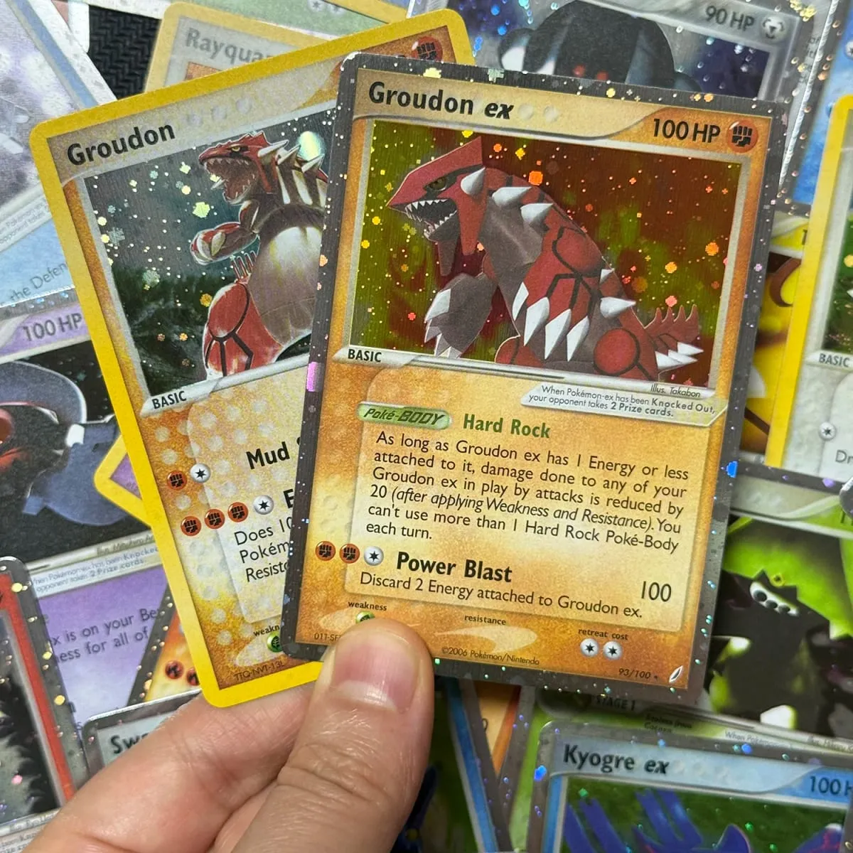 Proxy Cards Holographic Emerald Cacturne Rayquaza Hidden Legends Kyogre Crystal Guardians Alakazam Star Flareon Metagross