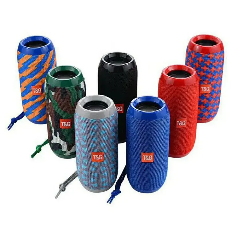 Tg117 alto-falante bluetooth ao ar livre portátil sem fio coluna dupla barra de som baixo subwoofer leitor música alto-falante rádio fm