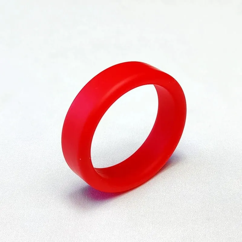 Anel peniano de silicone super macio, bola para retardar a ejaculação, alongador de testículos, anel peniano triplo, brinquedos sexuais bdsm para homens