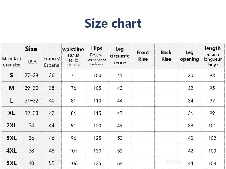 Alta qualidade totalmente elástico na cintura jeans masculino algodão macio cordão calças retas coreia calças casuais masculino plus size S-5XL — image 7