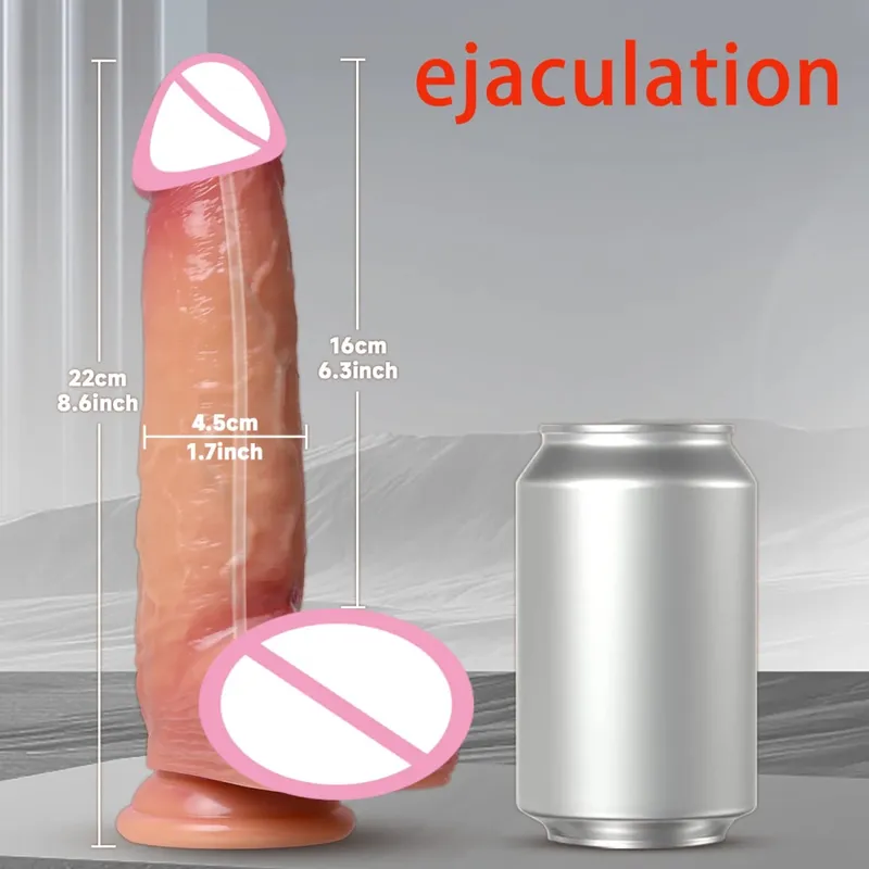 2 em 1 vibrador super realista pênis deslizante prepúcio ejaculação pau grande penetração anal masturbação feminina sexy brinquedos sexuais adultos