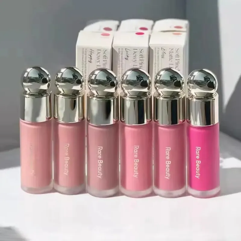 Rare Beauty Creme Derretido Blush Maquiagem Fosco Textura Perolada Glitter Blush Marcador Brilhante Nutrir Hidratar Brilho Labial