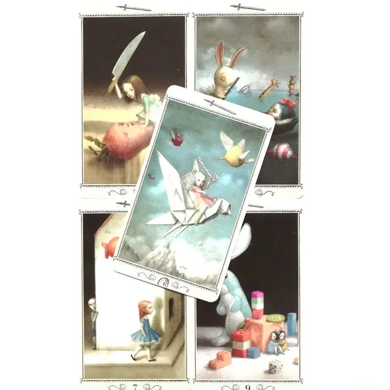 Nicoletta Ceccoli Tarot Cards Versão Inglesa Jogos de Tabuleiro