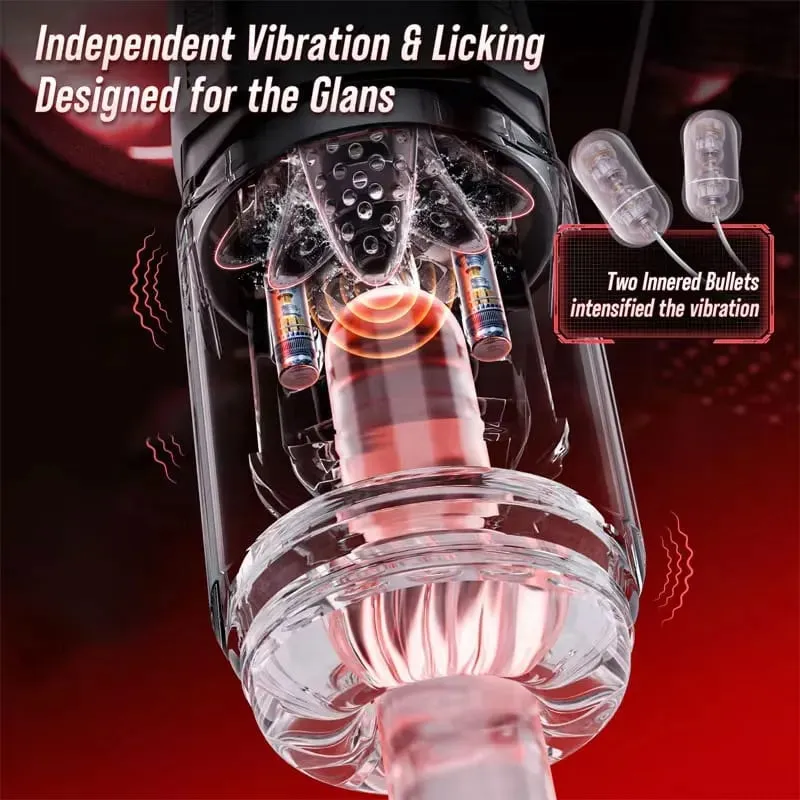 Masturbador masculino vibratório automático, bomba peniana, impulso, lambedor, máquina sexual, Stroker, bolso, buceta, brinquedos sexuais para homens 18 +