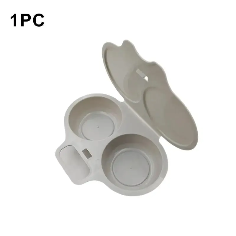 Plastic Microwave Oven Egg Cooking Mold Kitchen Cooking Mold Egg Poacher Kitchen Gadgets Fried Egg Tool Cute Diy Toast Bread