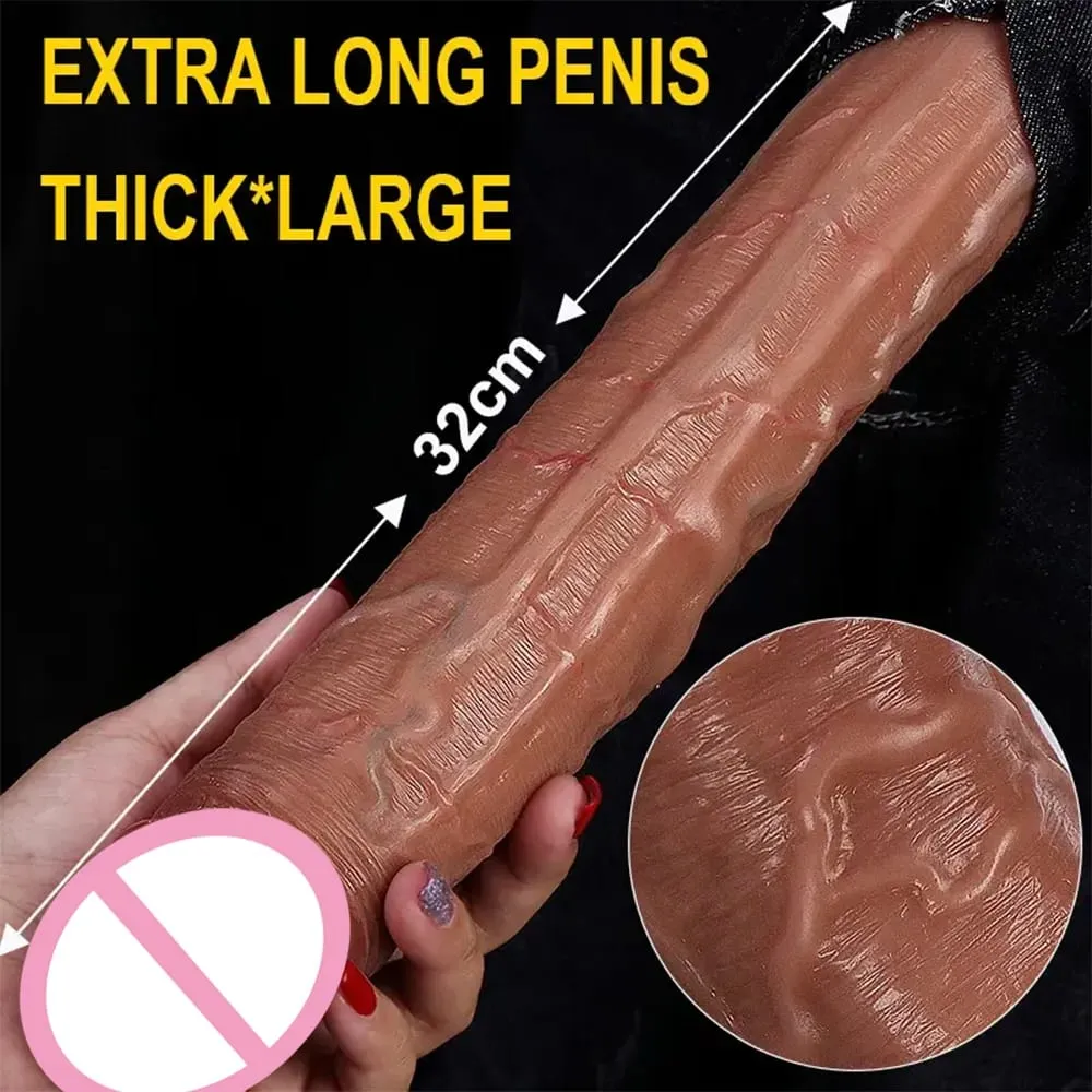 Enorme grosso realista vibrador grande pênis dupla penetração anal plug vagina masturbador falso pau adulto brinquedo sexual para mulheres sexuales