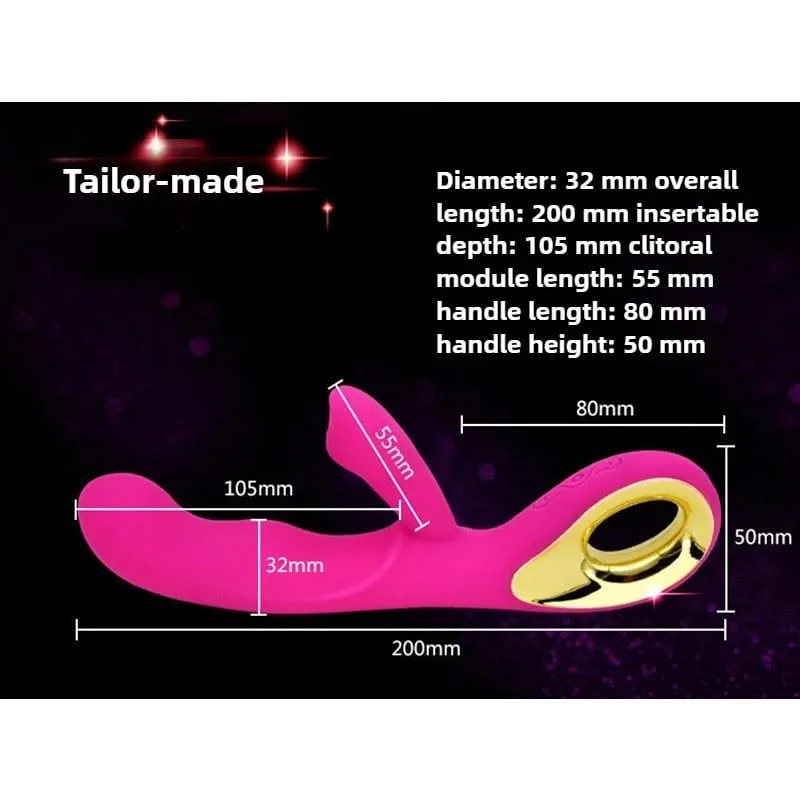 Vibrador coelho ponto g para mulheres, poderoso 10 estimulador de clitóris vibratório, massageador vaginal, brinquedos sexuais para prazer de casal — image 6
