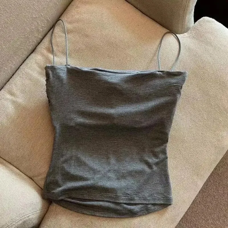 31BF Tops com sutiã embutido Camisola de verão Tops para sair