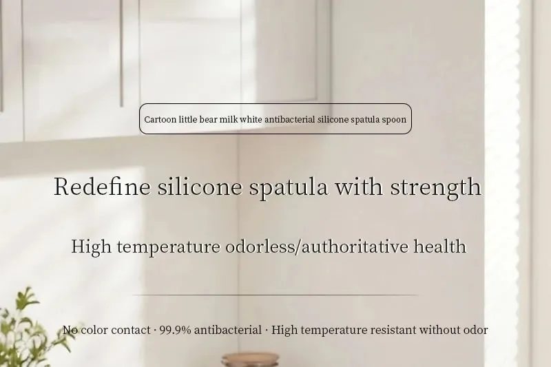 Novo utensílio de cozinha melhorado, conjunto de 3 peças, espátula de silicone, colher de arroz e sopa, resistente ao calor, ferramentas de cozinha antiaderentes