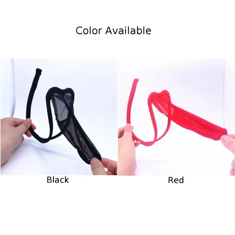 Confortável moda masculina breve c-string sólida tanga cueca cuecas de biquíni bulge bolsa lingerie confortável