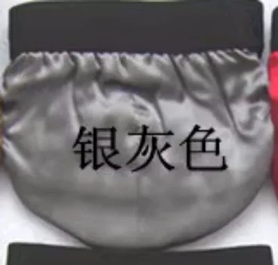 100% 桑蠶絲男士三角褲比基尼設計 T 型內褲半 T 背