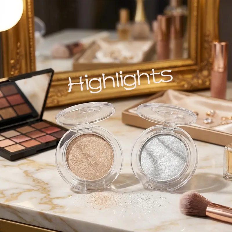 Waterproof Highlighter Powder Ultra Glow Radiance Buildable Shimmer for Face Body & Special Occasion Makeup