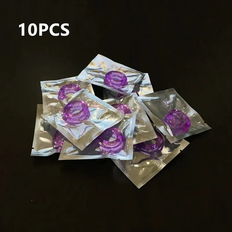 10/5 pçs silicone durável pênis anel adulto homens ejaculação atraso galo anéis de borracha pênis ampliação brinquedos sexuais para sexo masculino anel