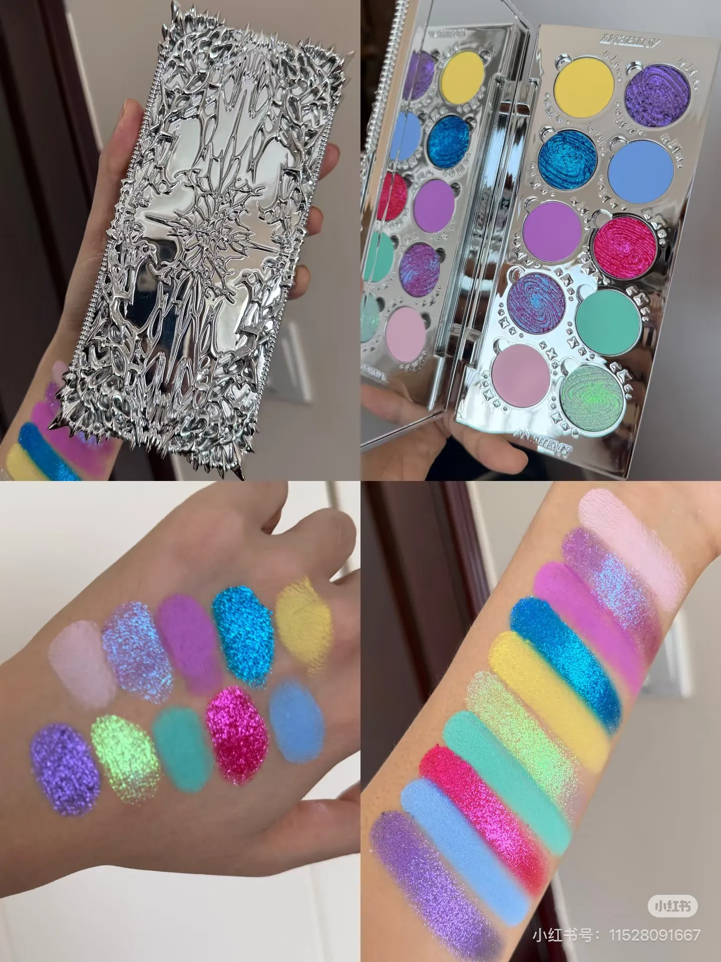Anthemy camaleão sombra única verde brilhante esfumaçado à prova d'água de longa duração altamente pigmentada para cosplay maquiagem de olhos
