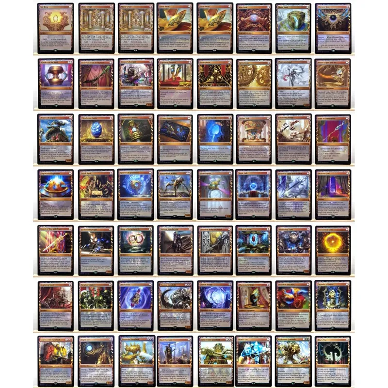 MPS FOIL2-01 TCG Cards for Home Play Proxy Sol Ring Mana Crypt Mox Opal the Mana Vault Chrome Mox Sword of