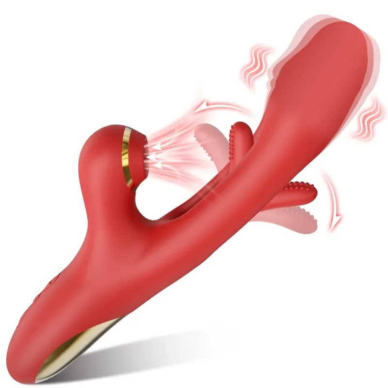 女用陰蒂拍打震動器陰蒂吸盤刺激器強力性玩具女用兔子吸吮震動器