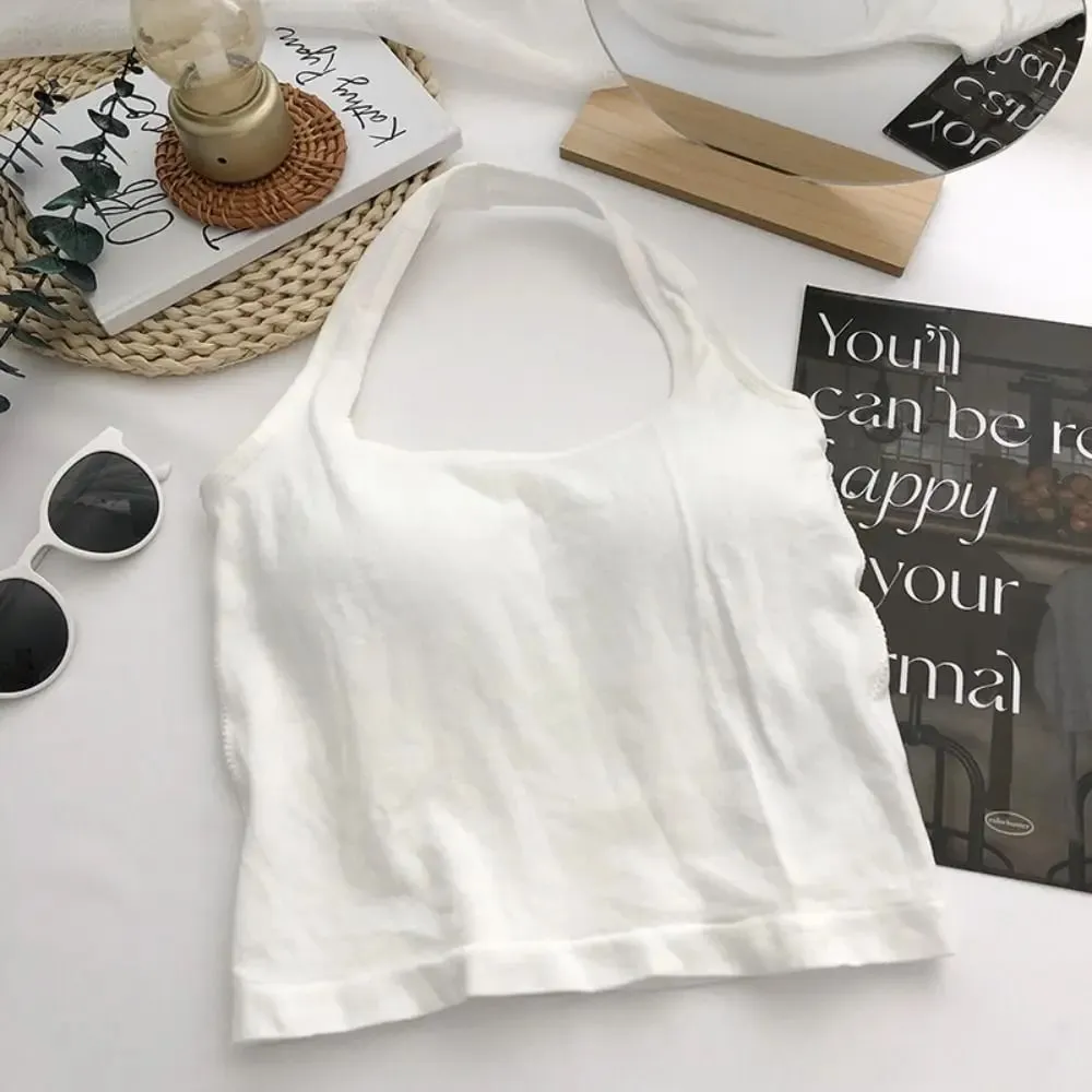 ใหม่โพลีอะไมด์เชือกแขวนคอเสื้อกล้ามแขวนคอเสื้อกั๊กแขนกุดด้านบนสายแขนกุดแขนกุดเชือกแขวนคอยอดนิยมผู้หญิง