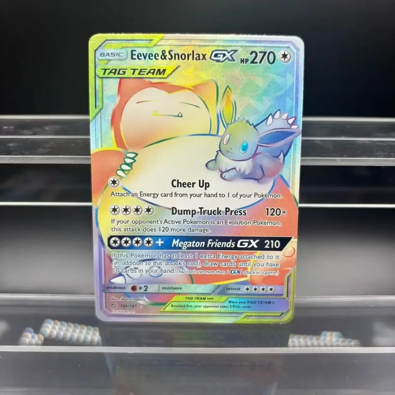 Cartões de coleção diy zekrom umbreon espeon mewtwo gx en auto feito cartão único clássico jogo anime cartão presente brinquedo