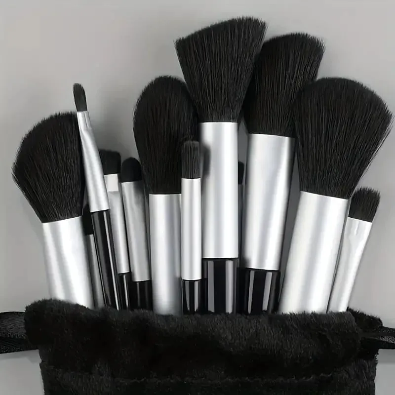 13PCS Makeup Brushes Set Soft Fluffy Eye Shadow Highlighter Concealer Brush Blush Loose Powder Brush Blending Women Beauty Tools