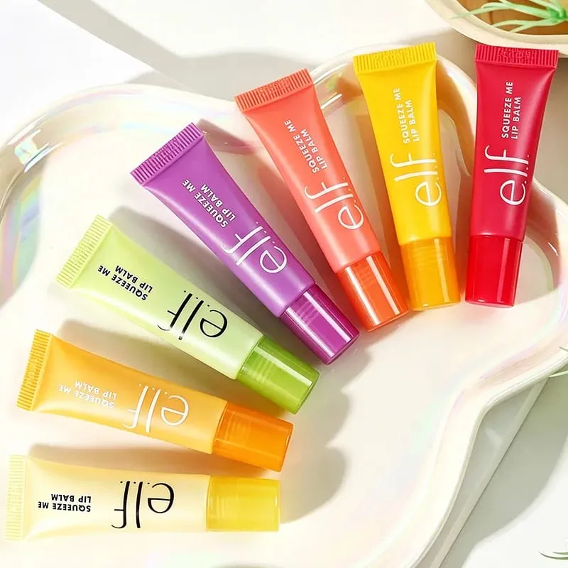 Elf Brand Portable Fruit Flavor Lip Gloss Lightweight Hydrating Nourishing Repairing Improve Lip Lines Tinted Lip Balm Cosmetic — image 4