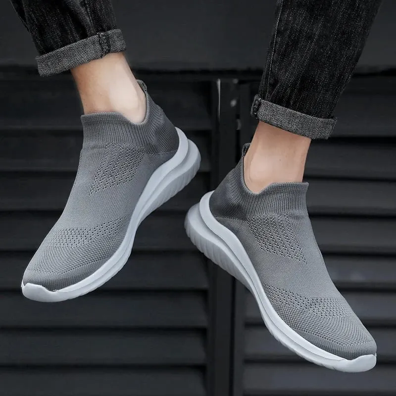 Men's Casual Sneakers Comfortable Socks Walking Shoes 2025 Spring New Comfortable Men's Casual Shoes Light Sneakers Men Shoes