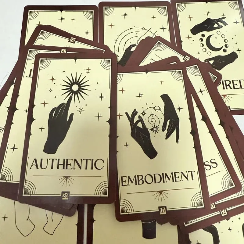 Manifestação oracle card 33 deck 10*6.3cm versão em inglês jogos de tabuleiro de tarô em todo o baralho