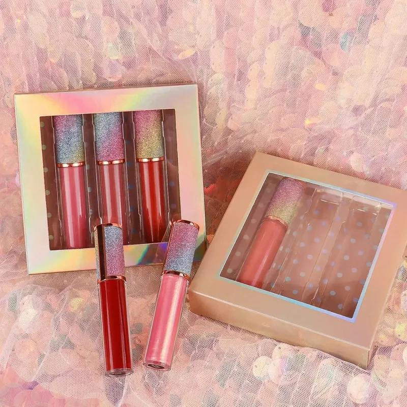 Private Label Lipgloss Vegan Makeup Sets Lip Make Up Kit Wholesale High Quality Custom Logo