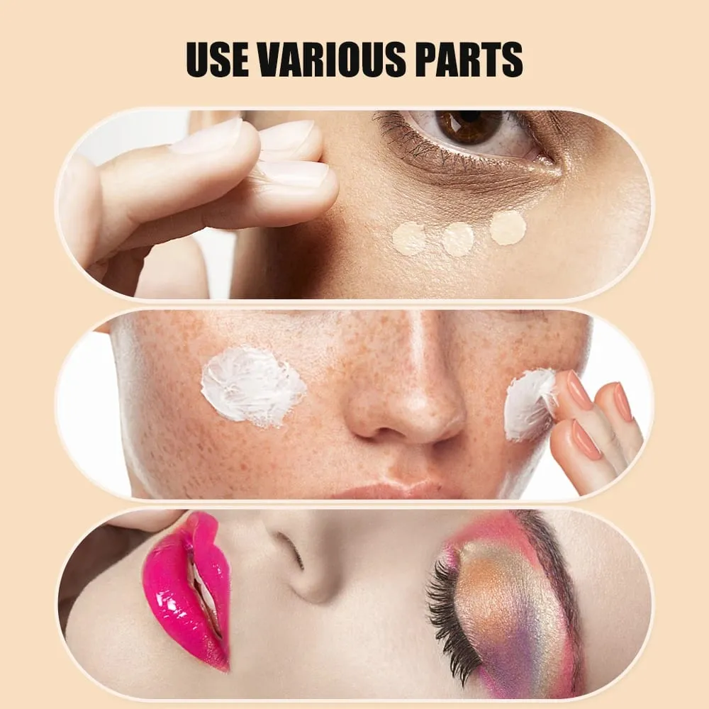 Espátula de maquiagem profissional, pincel para base e mistura de base líquida, sombra, base facial, ferramenta de beleza