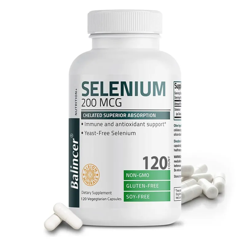 Selenium Capsules - Antioxidant Support Increases Energy Levels Boosts Metabolism Immune System Improves Brain Function — image 2