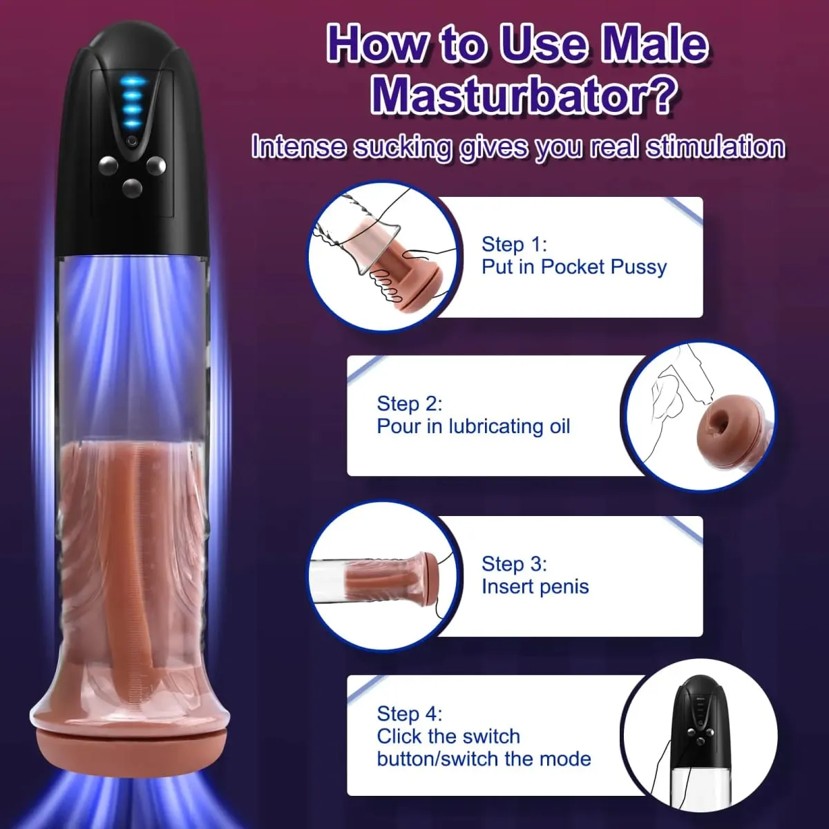 Y-pao bomba de vácuo elétrica para pênis, sucção automática, copo de silicone real, vibrador de buceta, brinquedos sexuais adultos para homens