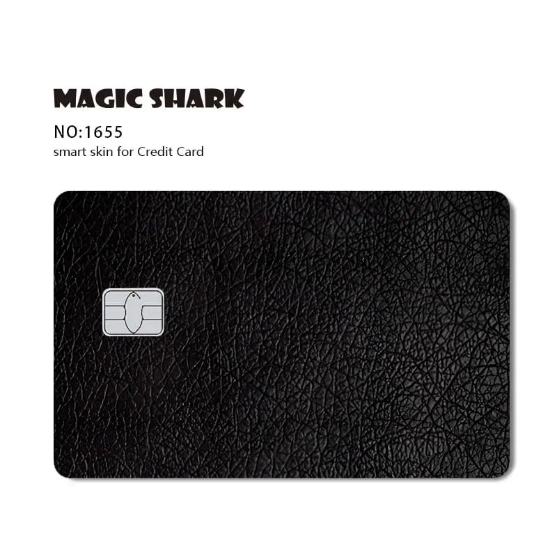 2026 New Magic Shark Anime Money Charge 404 Error ID Game Machine Film Skin Sticker for Debit Bank Credit Card