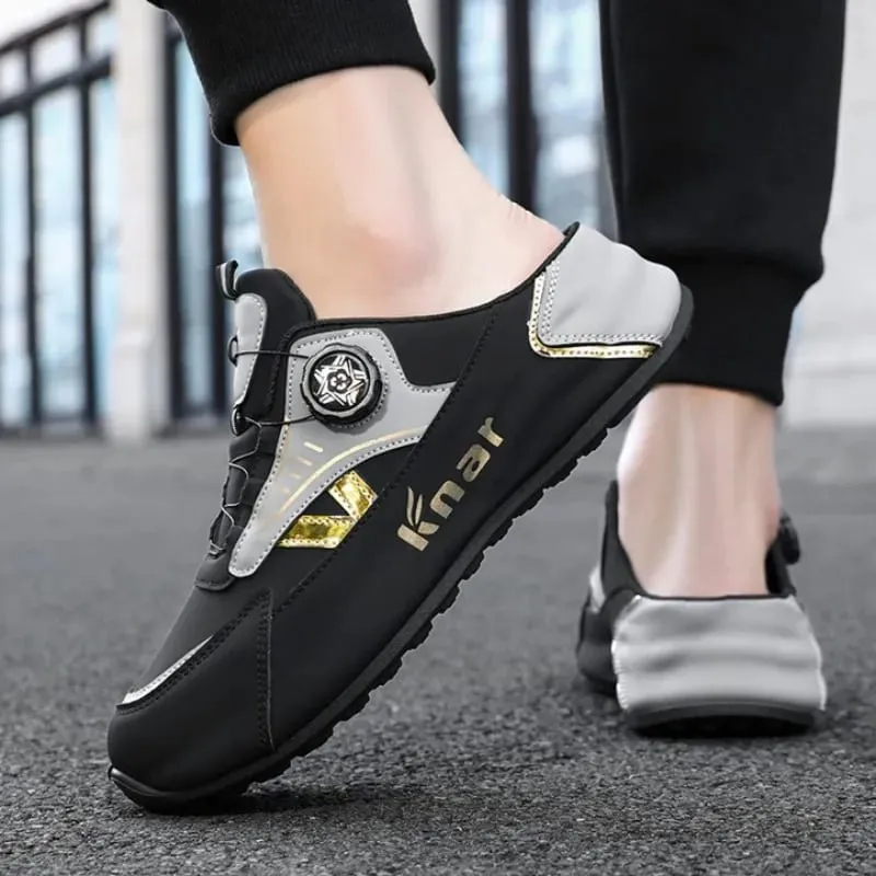 Tênis de plataforma de alta qualidade com malha respirável na moda para o verão, novos sapatos esportivos e de lazer masculinos em tamanhos grandes 39-48