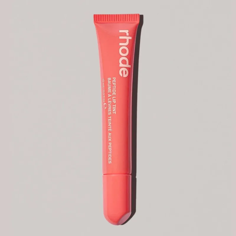 Rhodeskin Limited Edition Peptide Tint Tinted Lip Gloss Layer Nourishing Hydrates Makeup Nourishing Moisturizing Lipstick Glaze