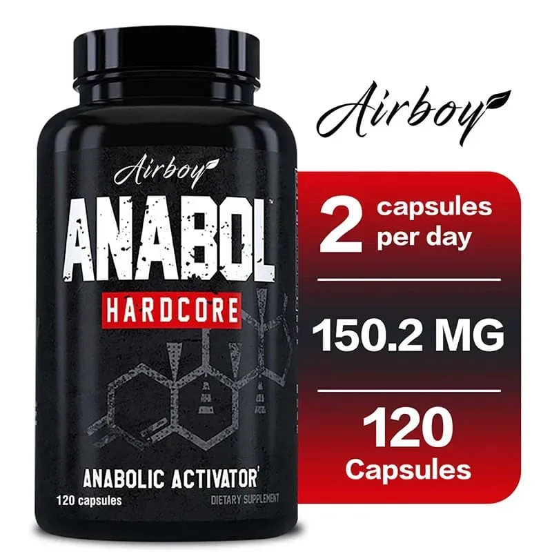 Anabol Hardcore 補充劑 - 促進肌肉蛋白質合成並增強力量的合成代謝肌肉補充劑