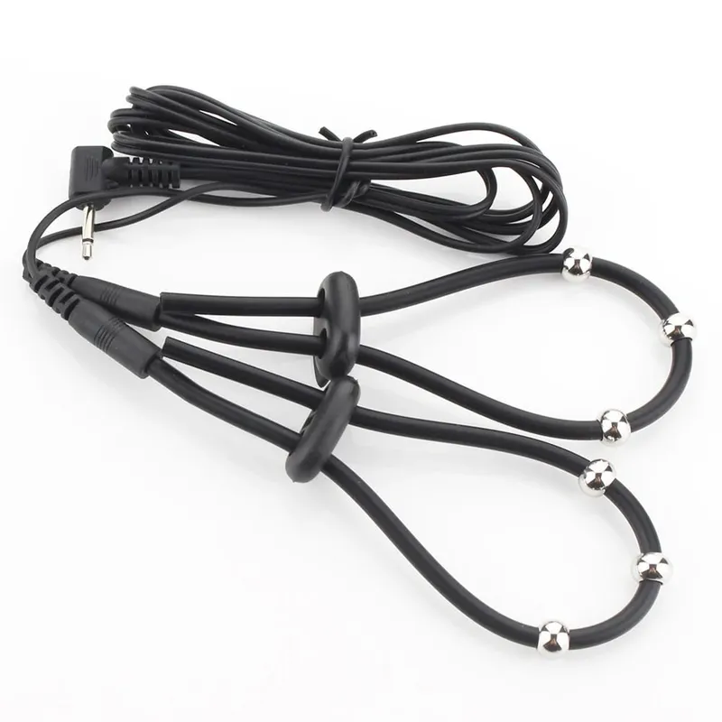 Taser anel de choque elétrico masculino masturbar estimular a ereção do pênis brinquedo sexual em gay e-stim massagem bondage pênis escroto cockring