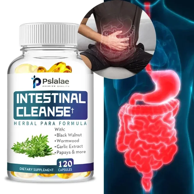 Intestinal Cleanse - Relieve Constipation Cleanse The Body and Support Regular Bowel Movements