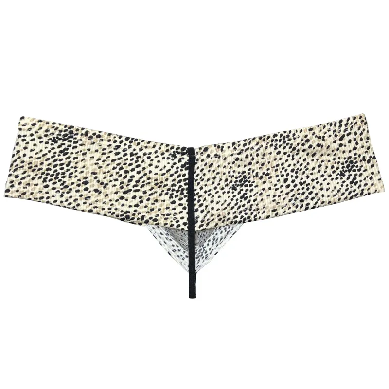 Cuecas micro boxer masculinas, cuecas de biquíni com bolsa, virilha de corda, roupa íntima brasileira, sexy, respirável, bolha, malha hipster