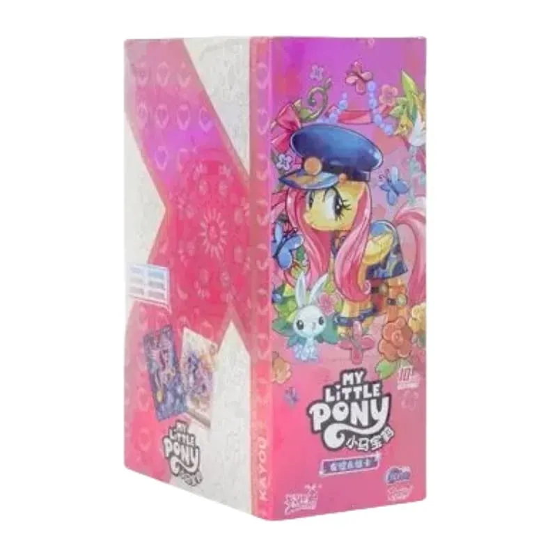 Genuine My Little Pony Card Friendship Forever Glorious Moon Pack Sparkling Colored Gemstones Anime Collectible Cards