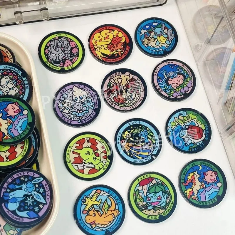 4cm pokemon acrílico peça redonda diy de alta aparência bonito dos desenhos animados periférico não material feito à mão pp clipe acessórios pikachu — image 5
